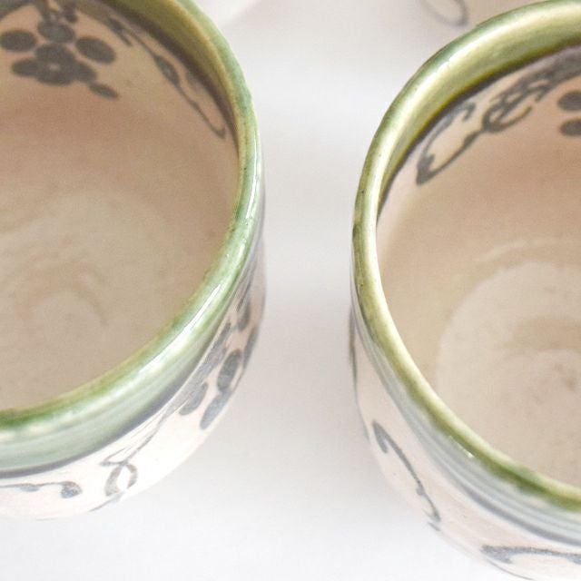 織部 ぶどう 夫婦湯呑｜和食器通販｜織部 Online Store【公式】