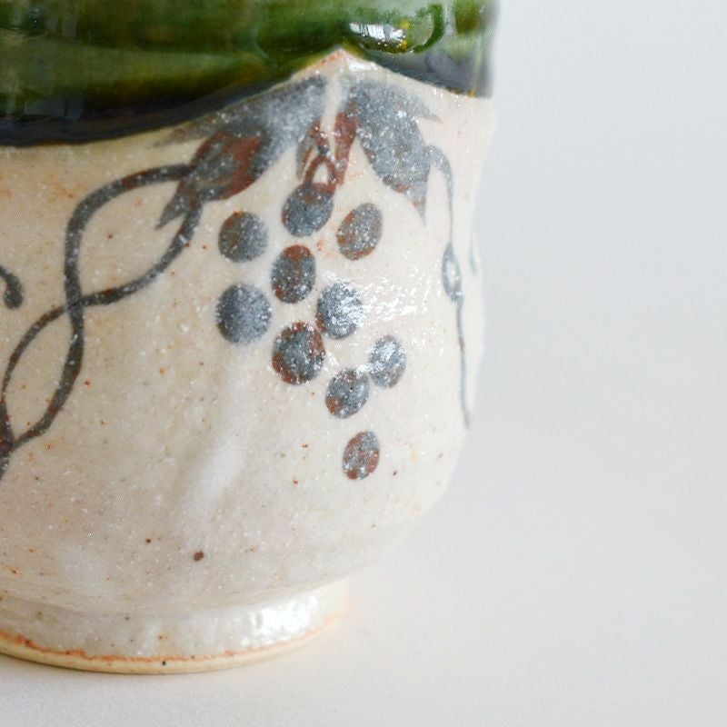 織部 ぶどう 夫婦湯呑｜和食器通販｜織部 Online Store【公式】