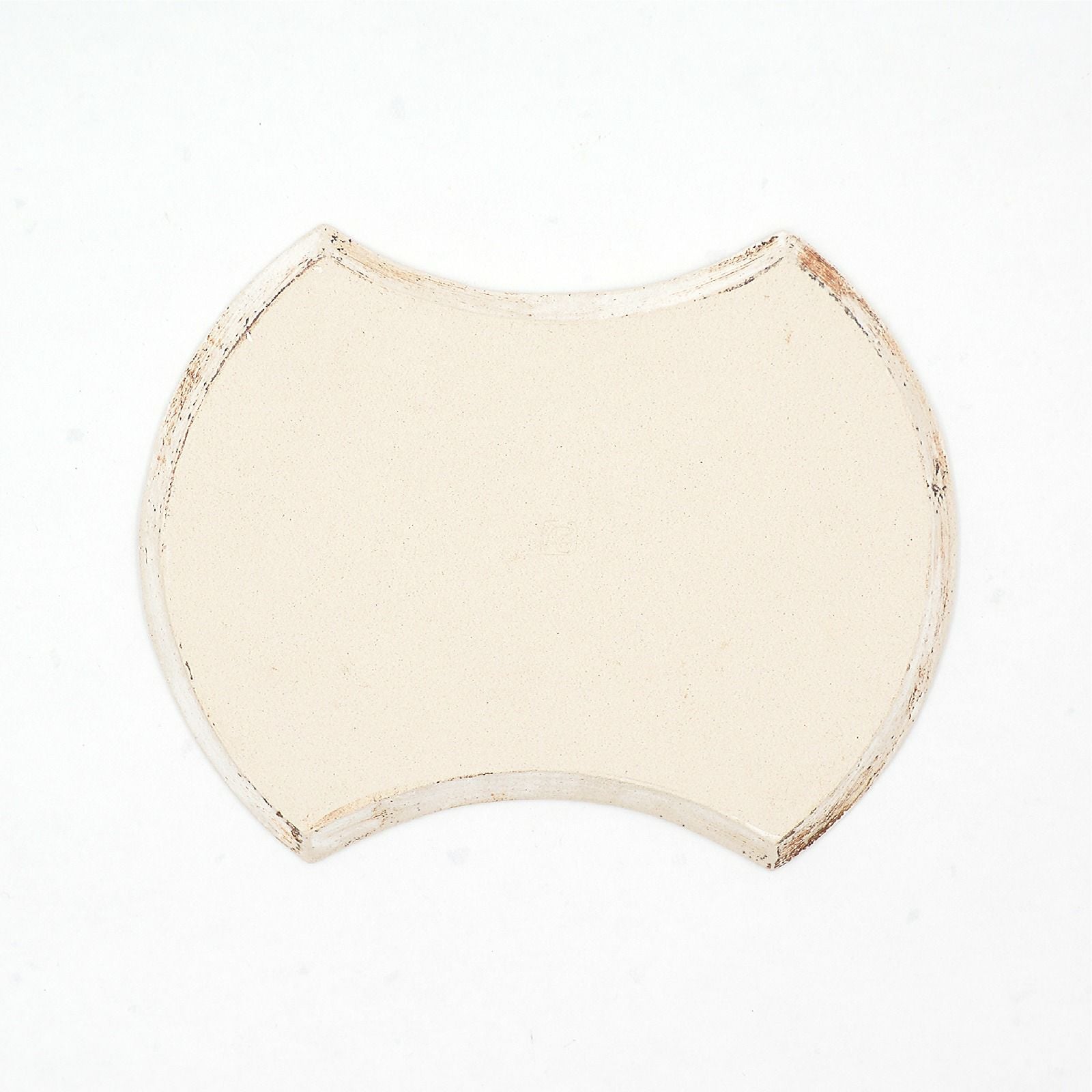 椿分銅型菓子皿