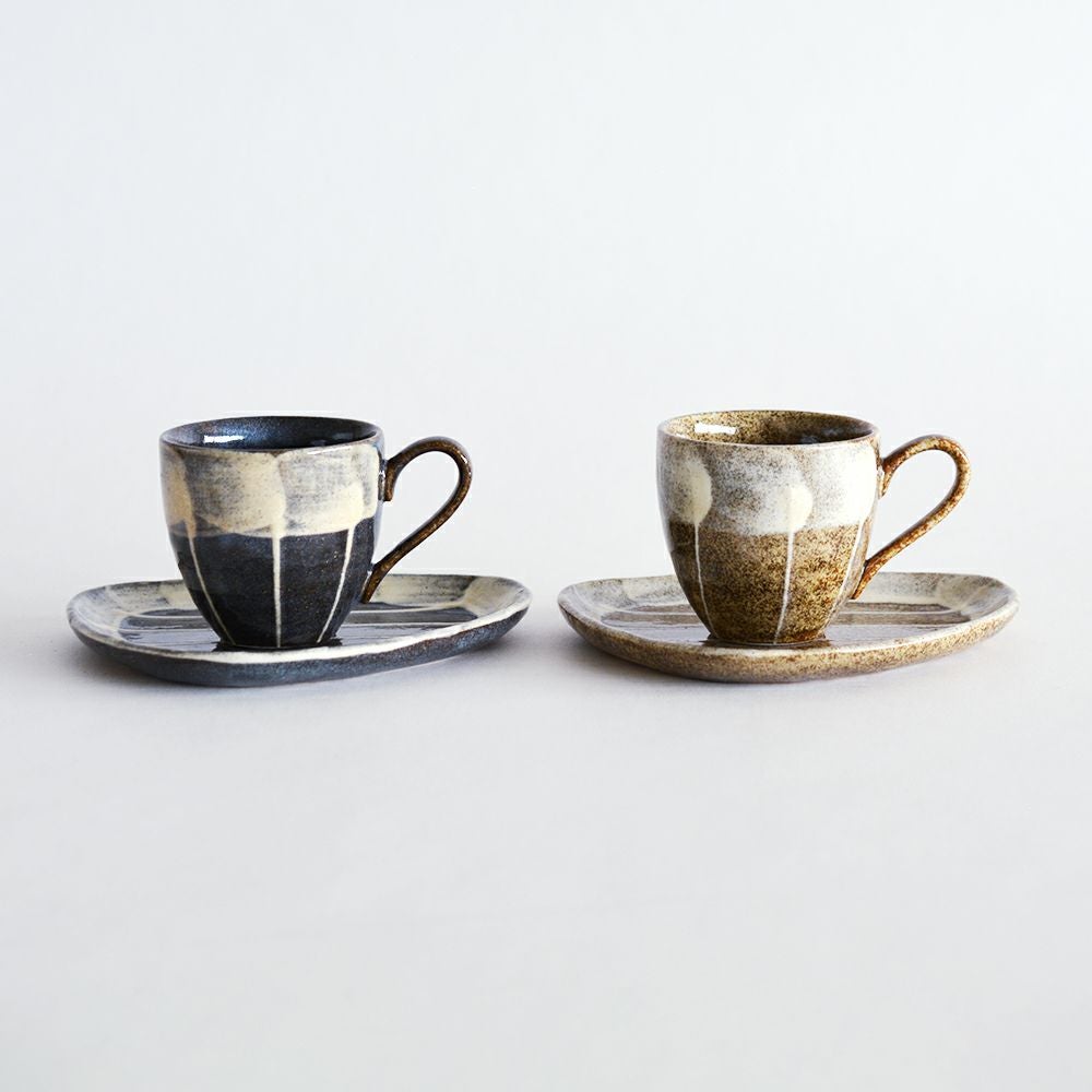 窯変十草 ペア コーヒー｜和食器通販｜織部 Online Store【公式】