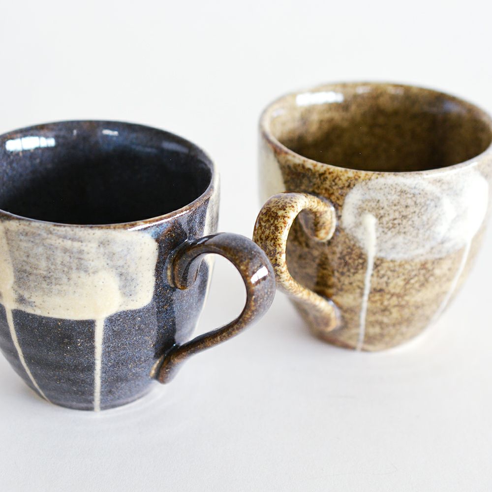 織部コーヒーセット　未使用品です カップ ソーサー セット 食器 美濃焼 カップ&ソーサー 織部 織部釉