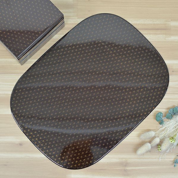 和MON くつわプレート 麻の葉｜和食器通販｜織部 Online Store【公式】