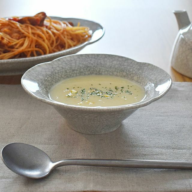 oribe pottery ボウル S 墨貫入