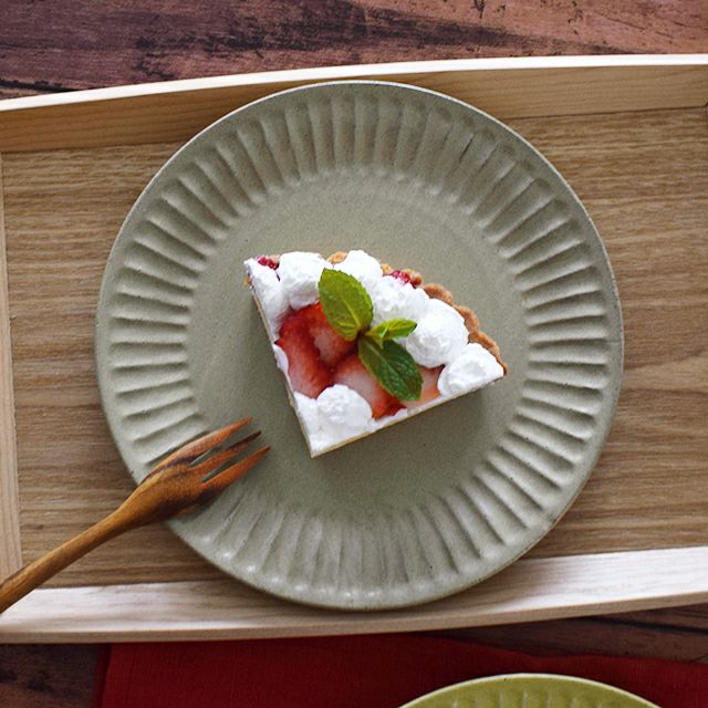 oribe pottery プリセプレート オリーブ｜和食器通販｜織部 Online