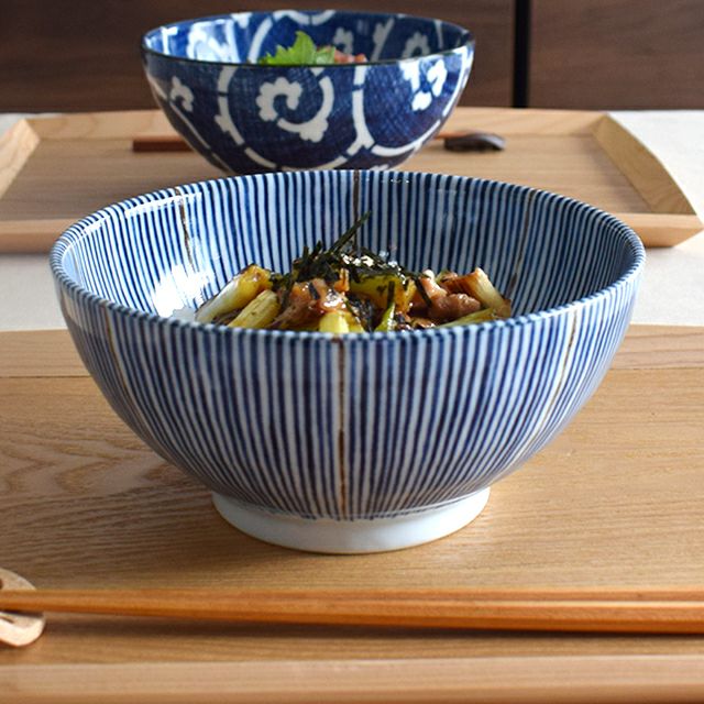 藍十草 さぬき丼｜和食器通販｜織部 Online Store【公式】