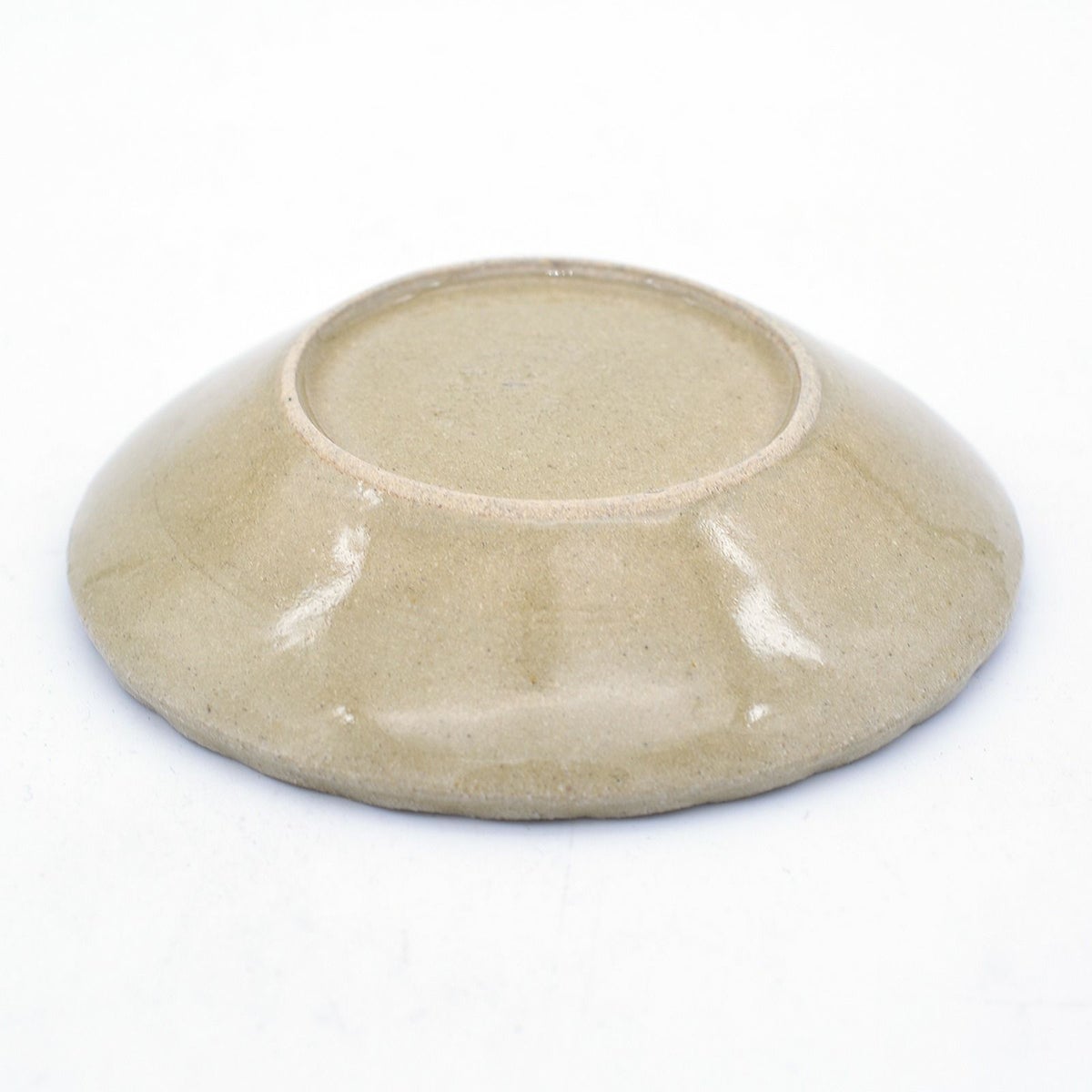 豆皿slipware(マーブル白)