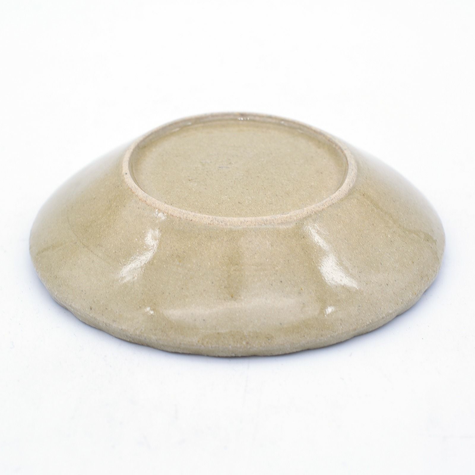 豆皿slipware(マーブル白)