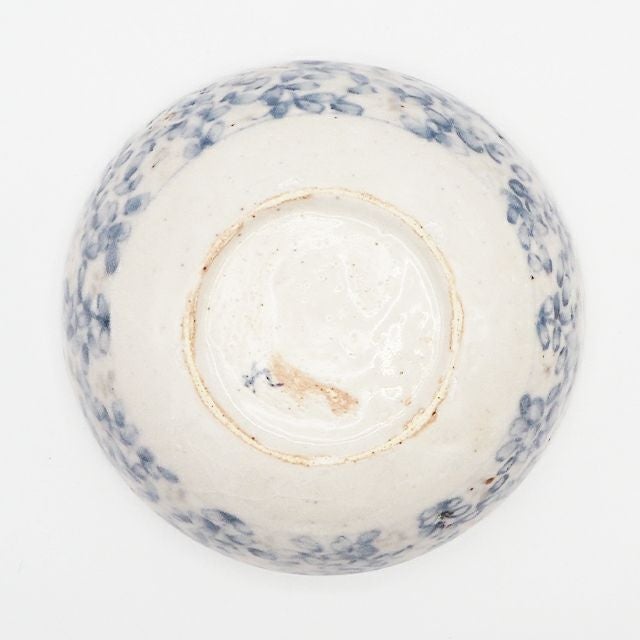 藤井敬之 志野染付六弁花文鉢