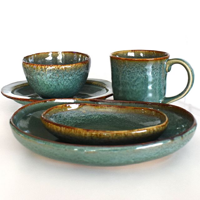 青均窯 楕円小鉢｜和食器通販｜織部 Online Store【公式】