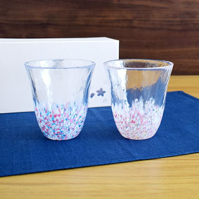 sakura 盃 ペア 菜の花と青い空｜和食器通販｜織部 Online Store【公式】
