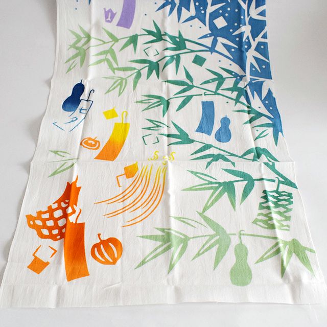 注染手拭い 星祭りの夜