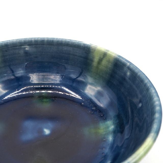 瑠璃釉緑点文中碗｜和食器通販｜織部 Online Store【公式】