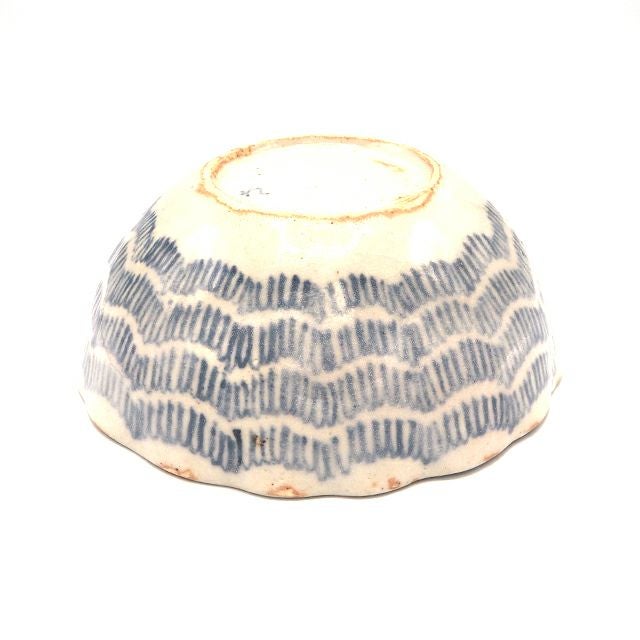 志野染付石垣文縁なぶり鉢｜和食器通販｜織部 Online Store【公式】