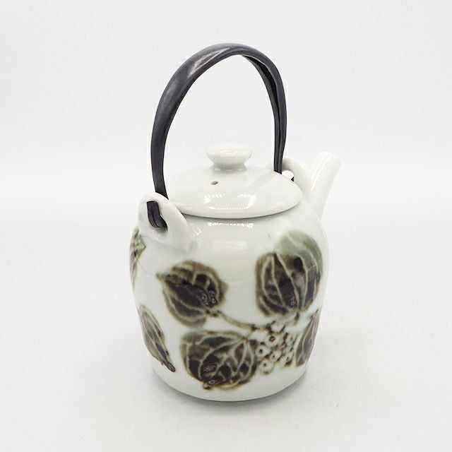 藤井敬之 銹絵山帰来文土瓶