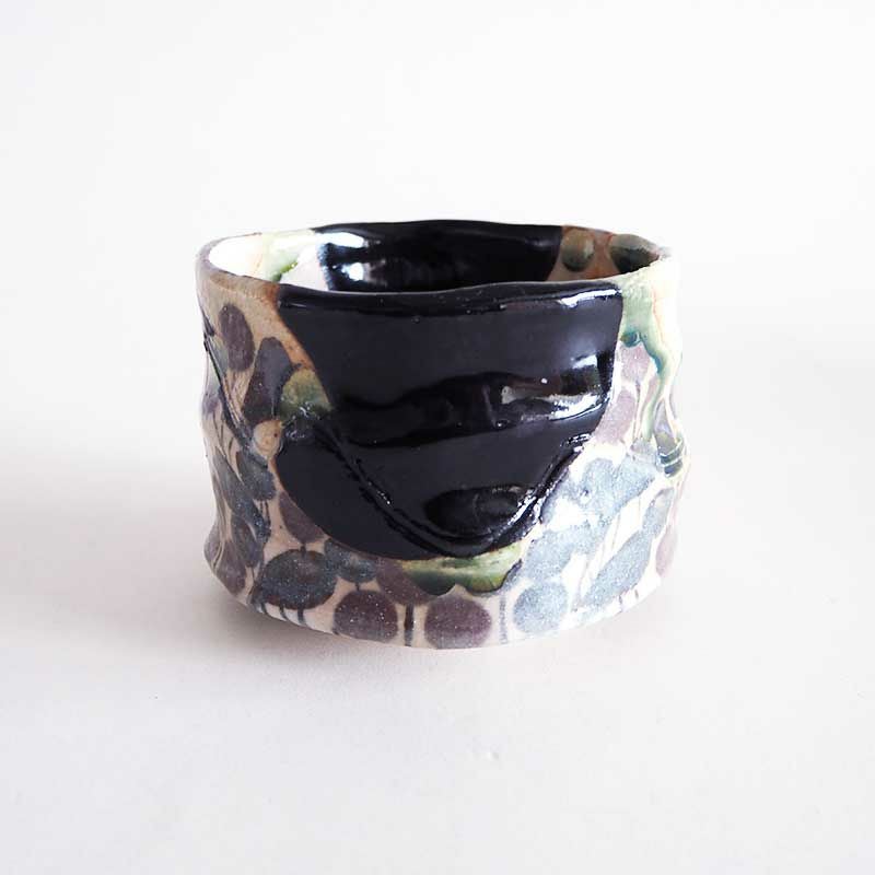 一口抹茶碗 黒織部｜和食器通販｜織部 Online Store【公式】