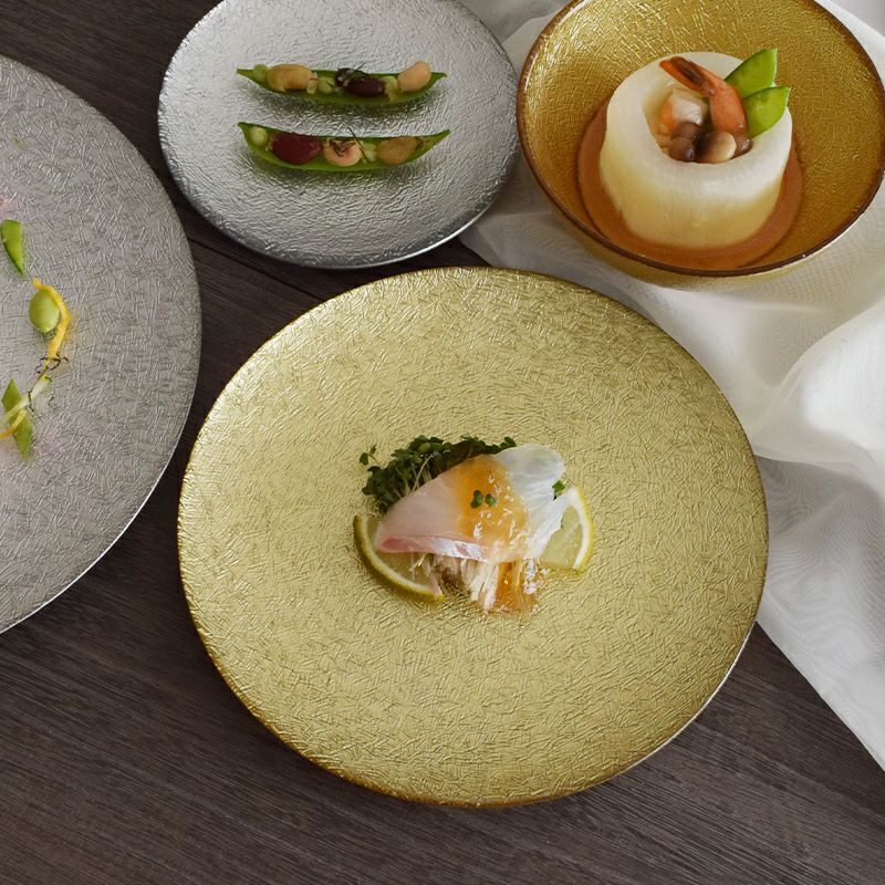 MIYABI プレート S ゴールド｜和食器通販｜織部 Online Store【公式】