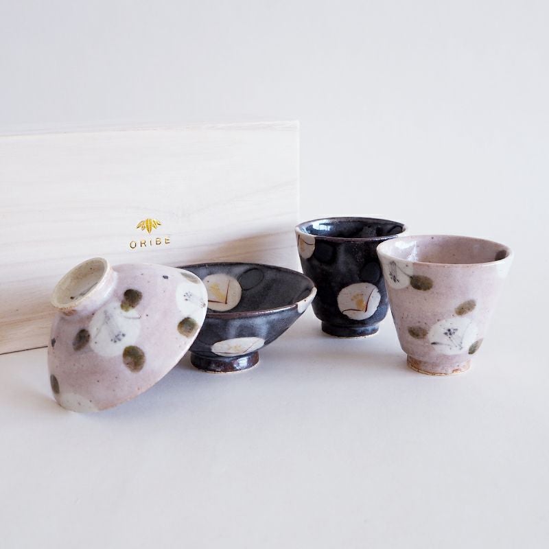 椿 夫婦揃｜贈り物にも最適｜和食器通販｜織部 Online Store【公式】