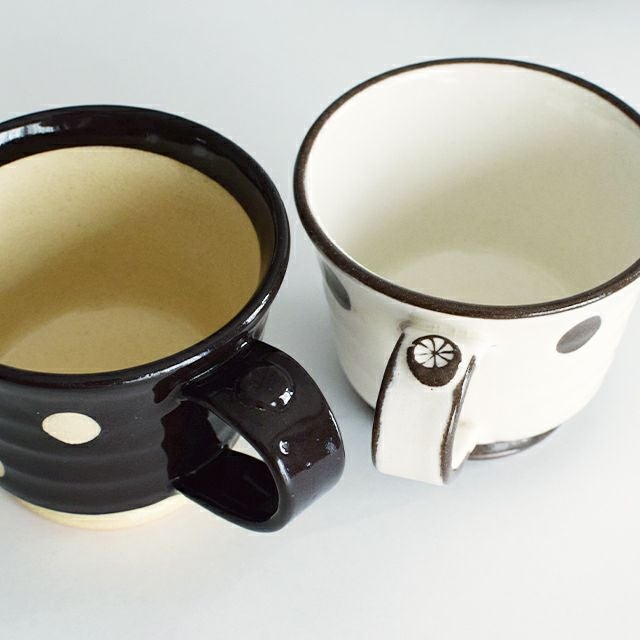 水玉 珈琲 ペア｜和食器通販｜織部 Online Store【公式】