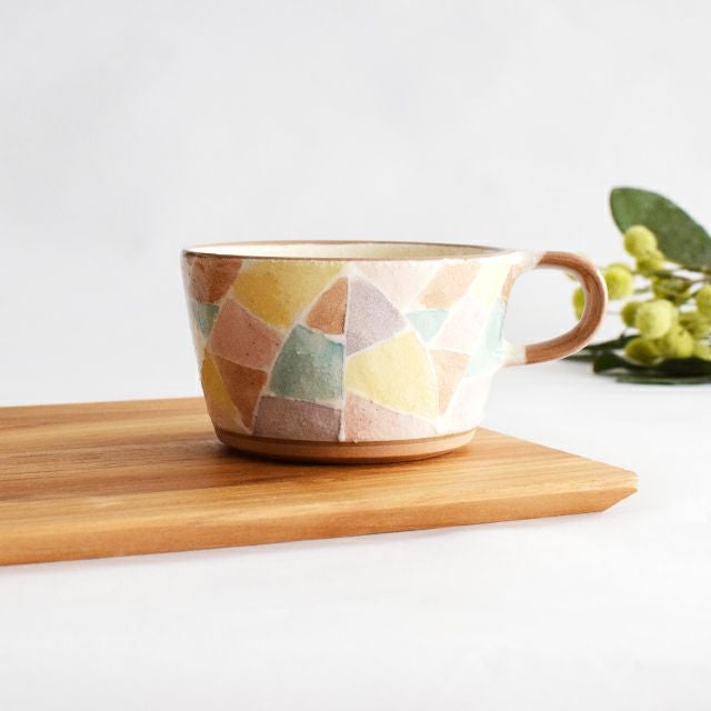 ステンド スープカップ ピンク｜和食器通販｜織部 Online Store【公式】