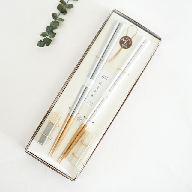 Haze 箸置き揃え GY×WH｜和食器通販｜織部 Online Store【公式】