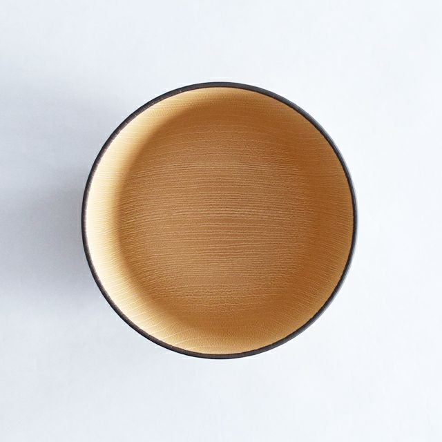 やさしい彩り抗菌汁椀 くるみ色