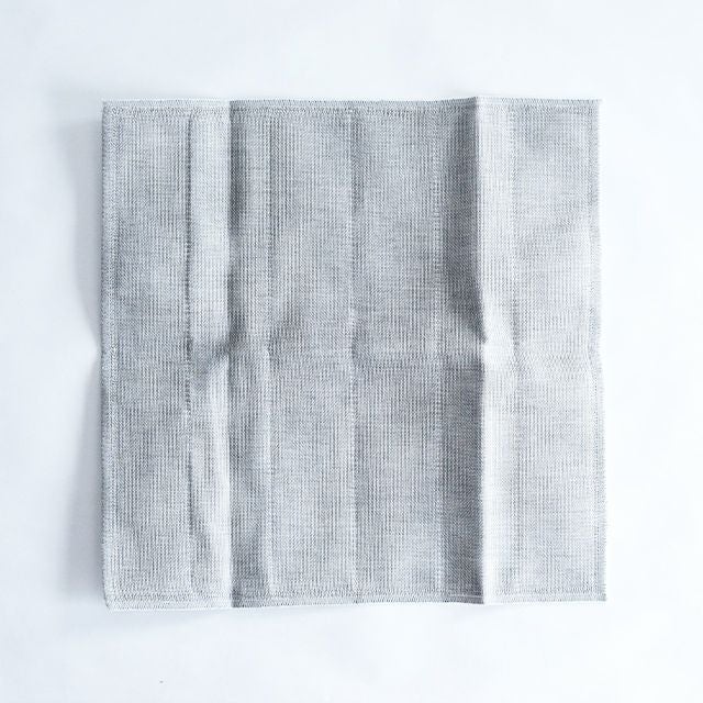 備長炭色合わせふきん 生成色