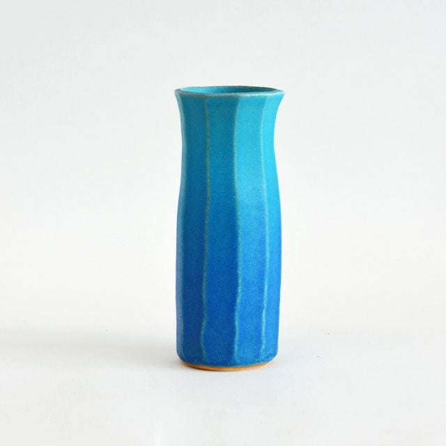 花きらく 晴嵐面取花瓶