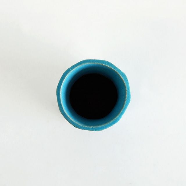 花きらく 晴嵐面取花瓶