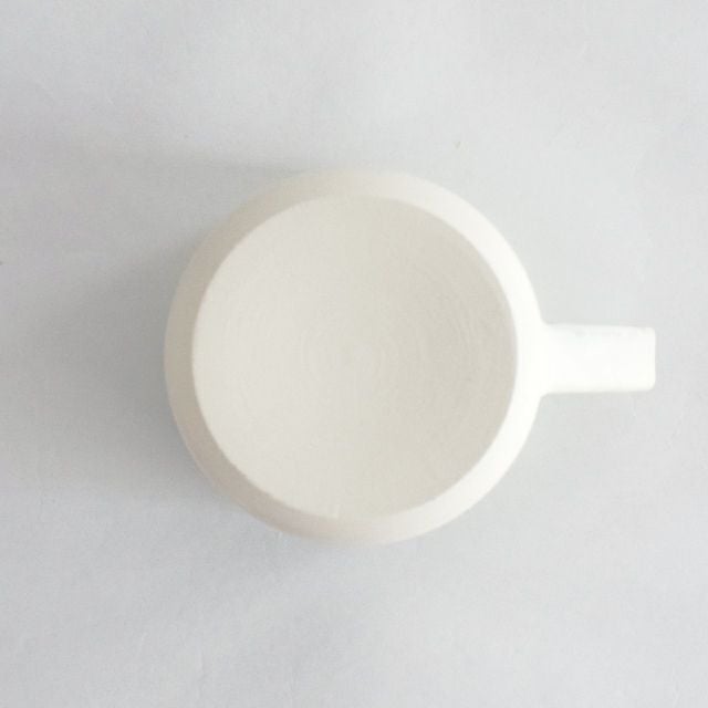 釉流しマグカップ 赤