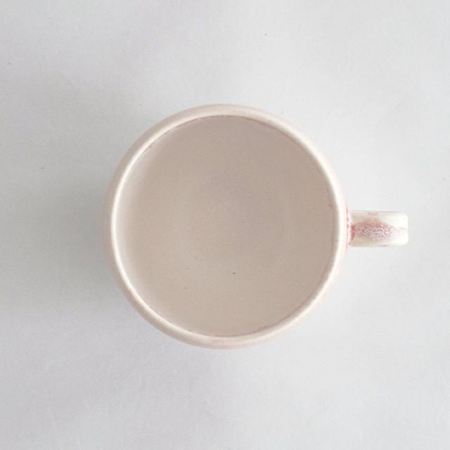 釉流し スープカップ 赤｜和食器通販｜織部 Online Store【公式】