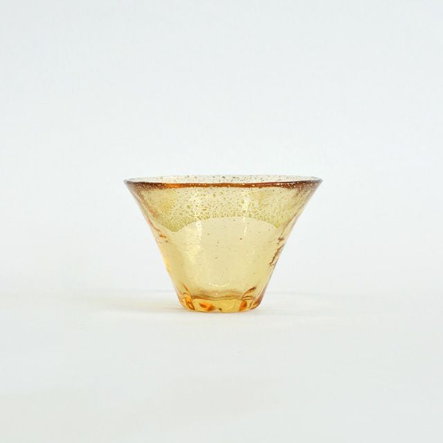 酒杯 琥珀・金箔