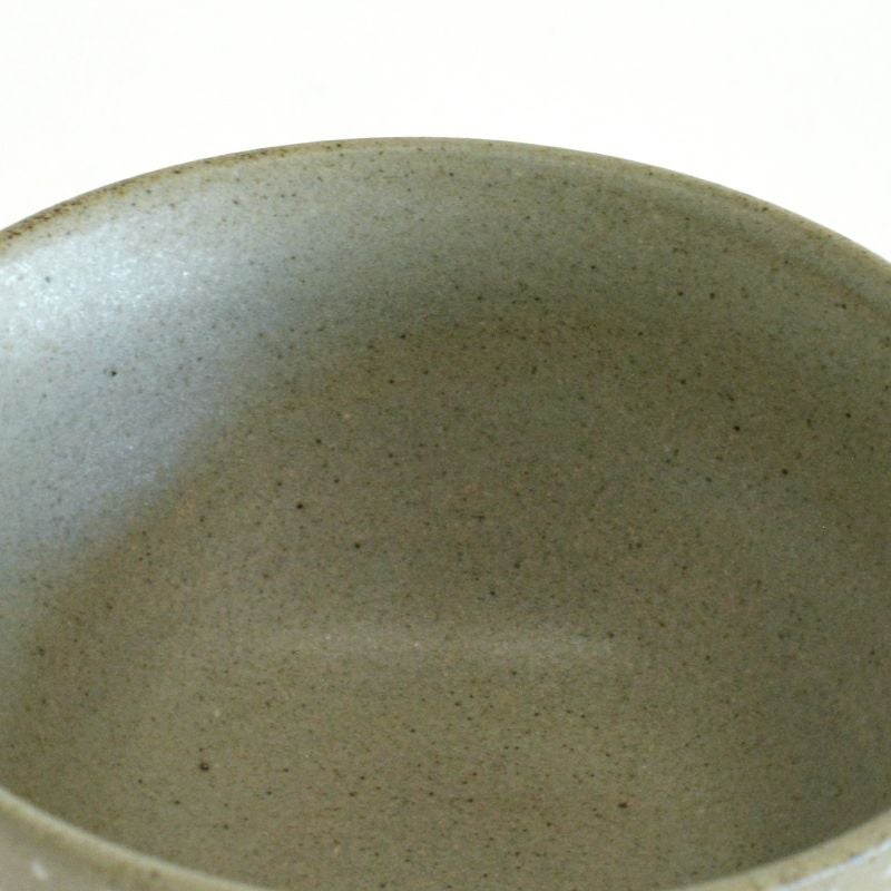 minottery焼〆茶碗 グレードット