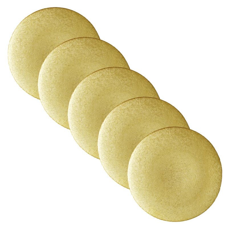MIYABIプレート S ゴールド 5枚セット