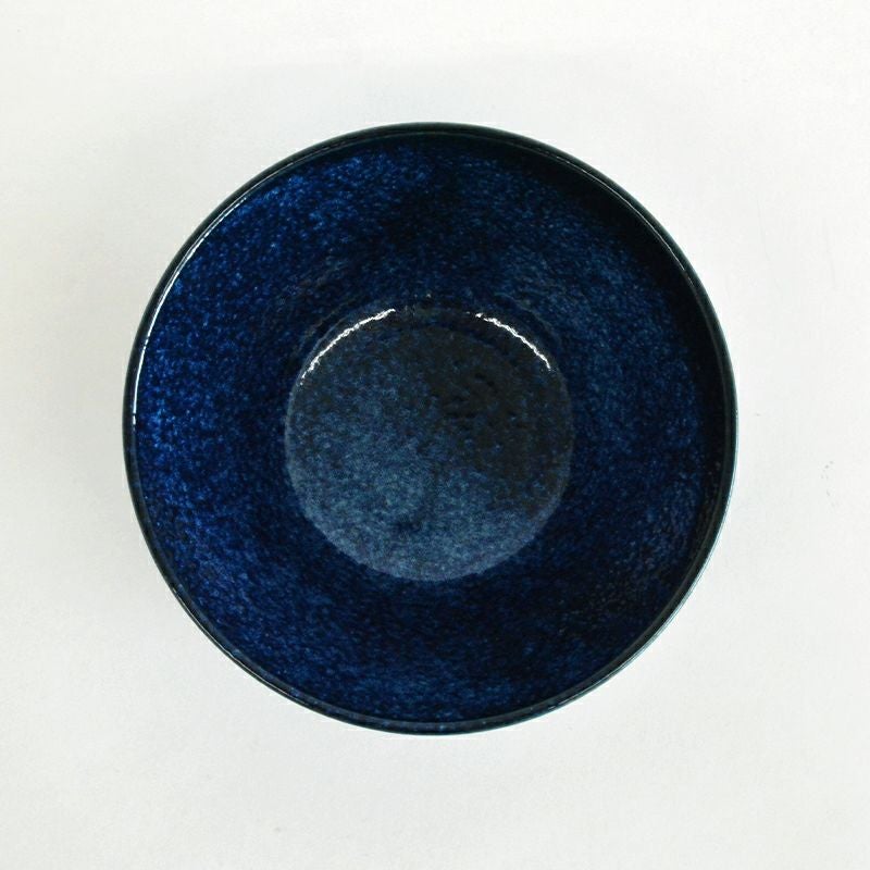 軽～い 窯変紺水玉 ラーメン丼｜和食器通販｜織部 Online Store【公式】