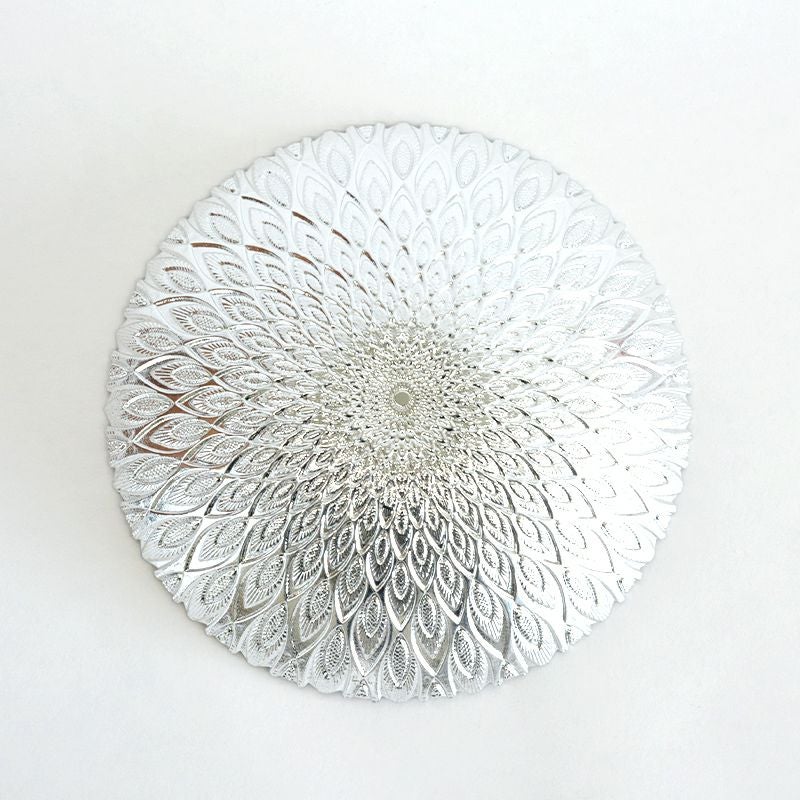 PEACOCKボウルL シルバー