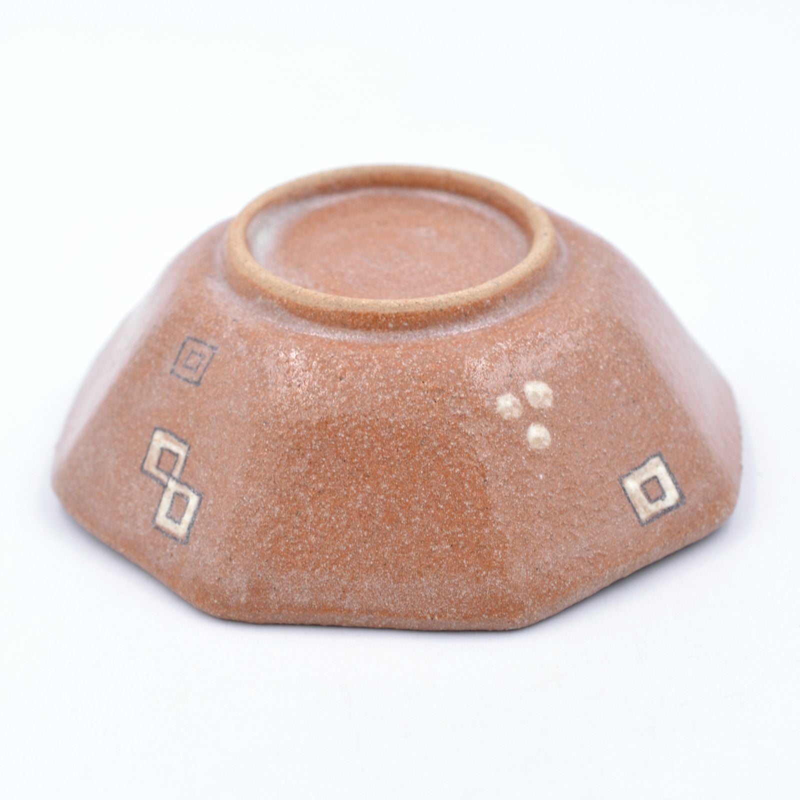 赤織部 法蓮草おひたしの八角鉢｜和食器通販｜織部 Online Store【公式】