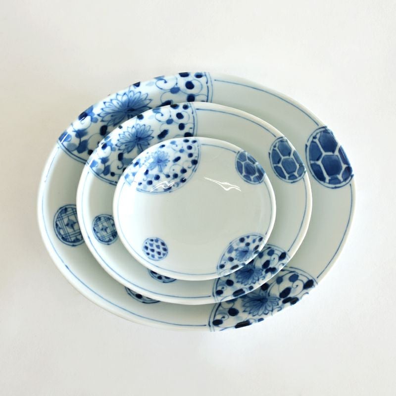 花伊万里 楕円深皿 7.0寸｜和食器通販｜織部 Online Store【公式】