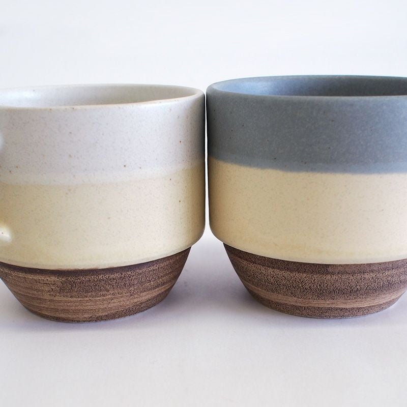 釉薬の鉄粉が味わい深い風合いを出しています