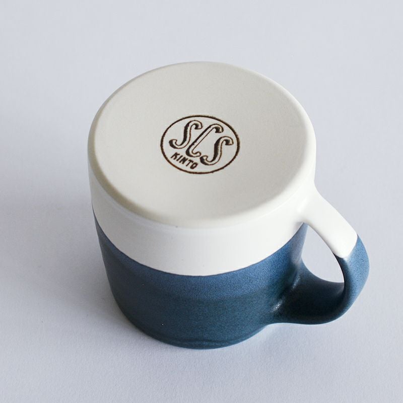 SCS-S03マグ 320ml ネイビー×ホワイト｜和食器通販｜織部 Online Store