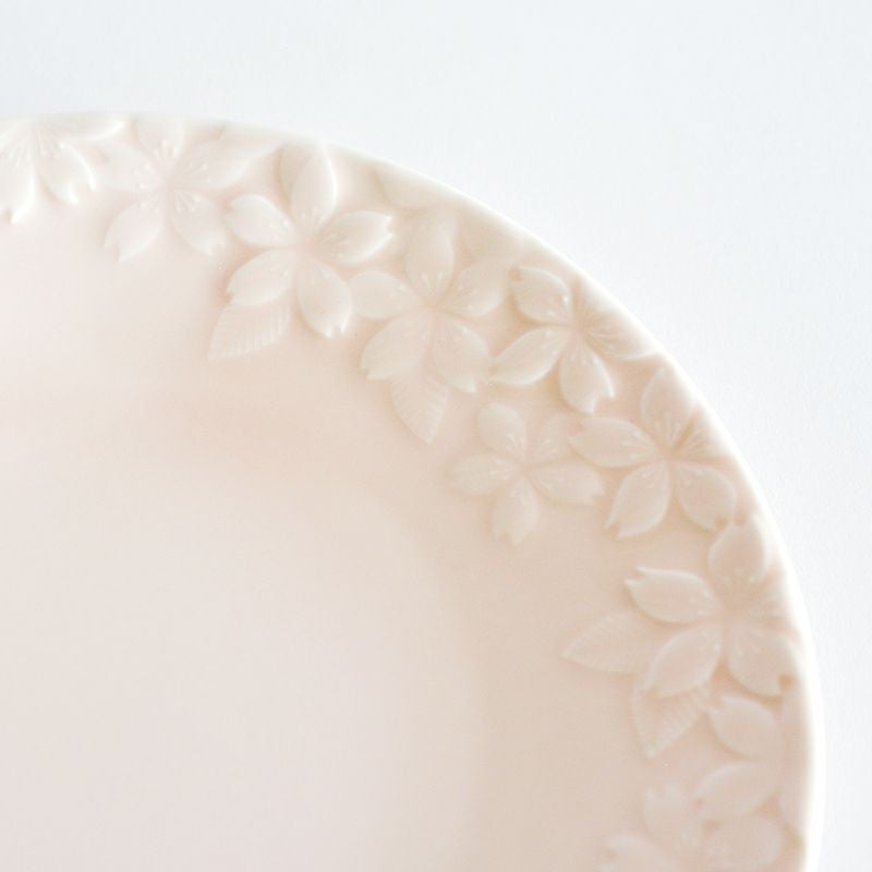 sakura 丸皿｜和食器通販｜織部 Online Store【公式】