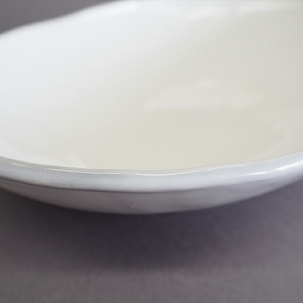 クレイ 楕円鉢 ホワイト｜和食器通販｜織部 Online Store【公式】