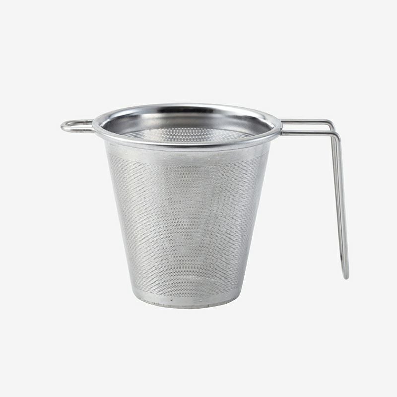 従来のSS茶こし（手付）の網目が更に細かくなりました