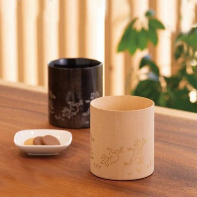 Mug Cup colorful ブラック 鳥獣戯画 銀｜和食器通販｜織部 Online