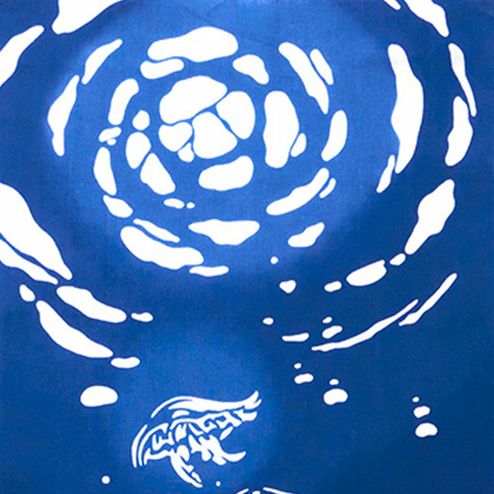 注染手拭い 夏くらげ