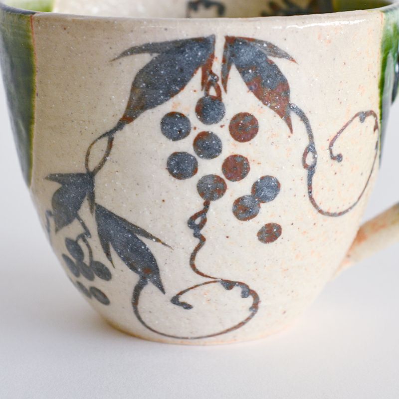織部 葡萄 マグカップ｜和食器通販｜織部 Online Store【公式】
