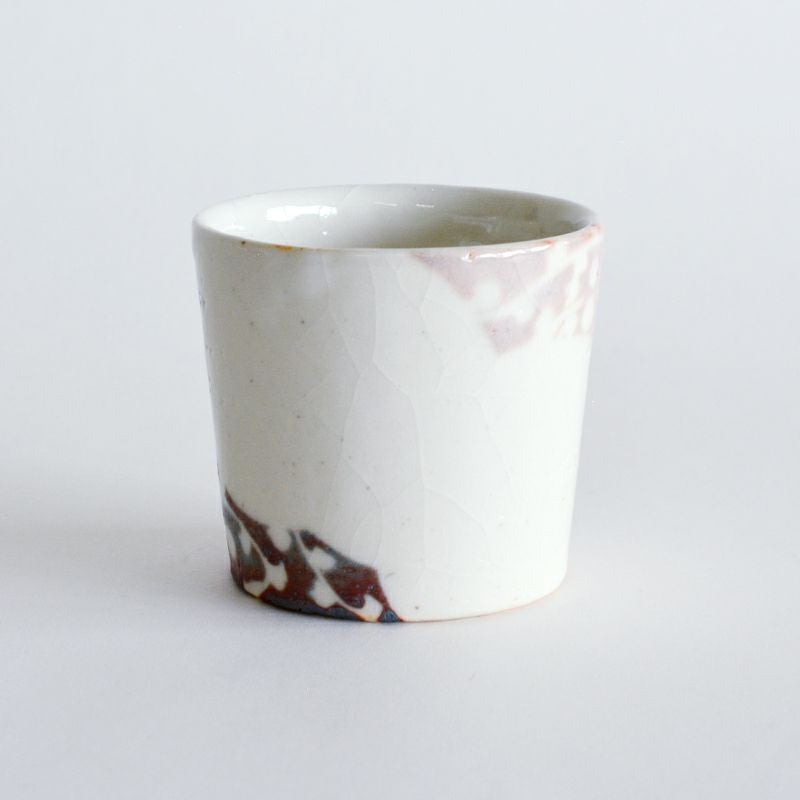 志野唐草文杯（横柄）