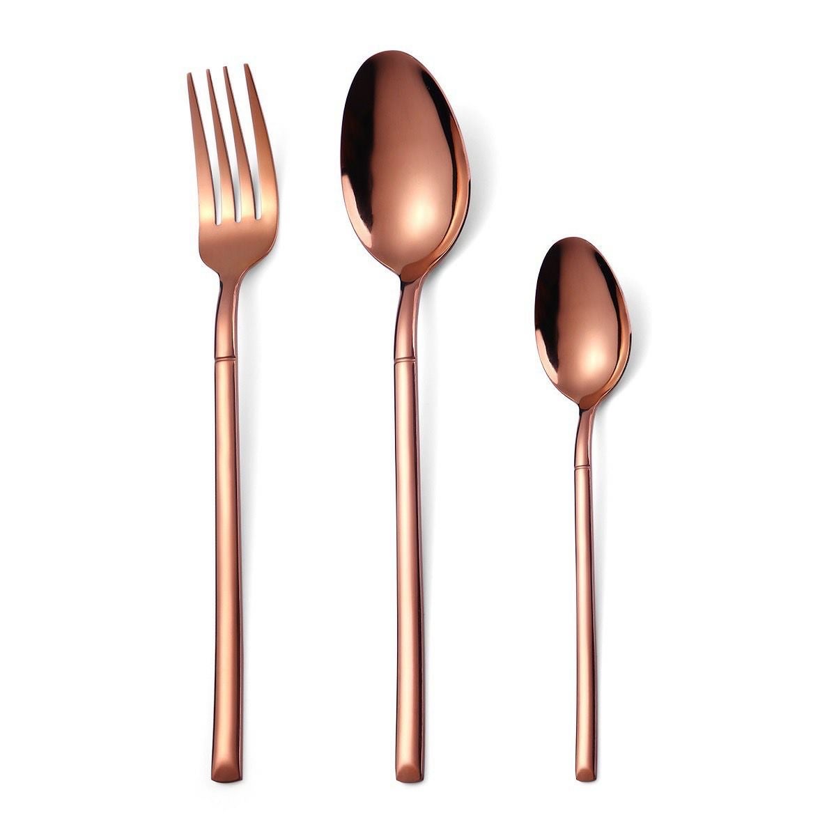 リネア ペアカトラリーセット ローズゴールド｜和食器通販｜織部