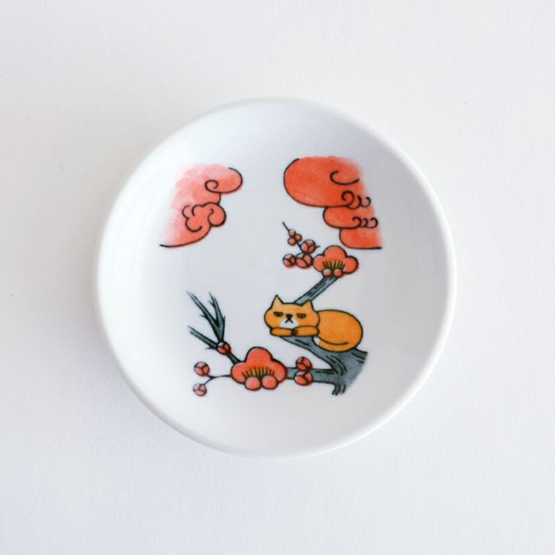 ゆる花札小皿揃｜和食器通販｜織部 Online Store【公式】