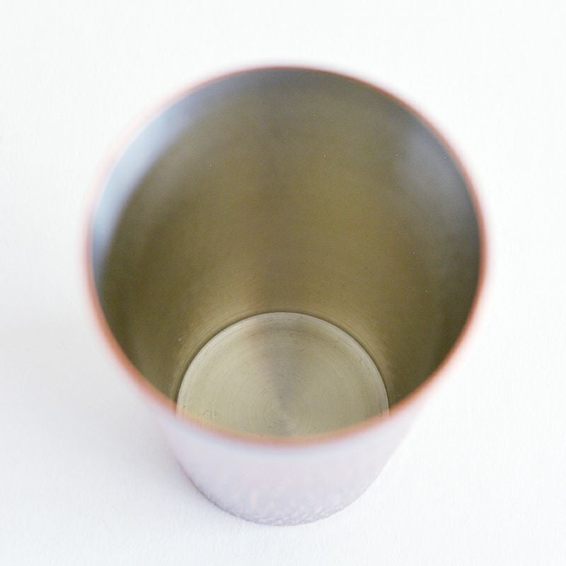 純銅 ブラックコパー仕上げ 手打ちタンブラー ブラック｜和食器通販