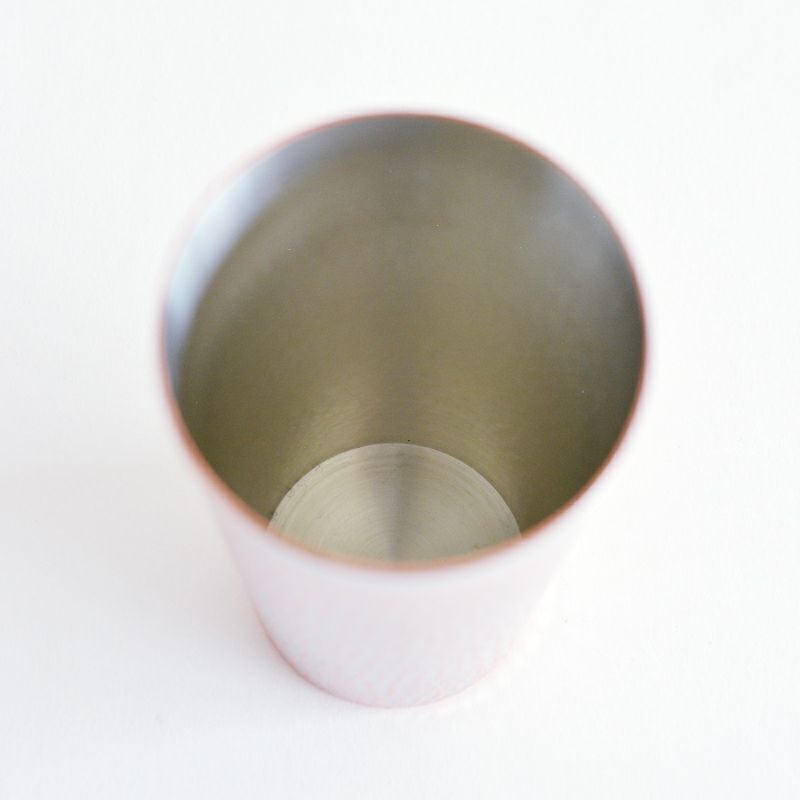 純銅 ピンクコパー仕上げ 手打ちタンブラー ピンク｜和食器通販｜織部 